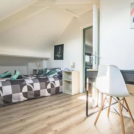 Appartement Le Saphir - 20min From Paris & Cdg Airport - 2 Bathrooms - 2 Desks Drancy